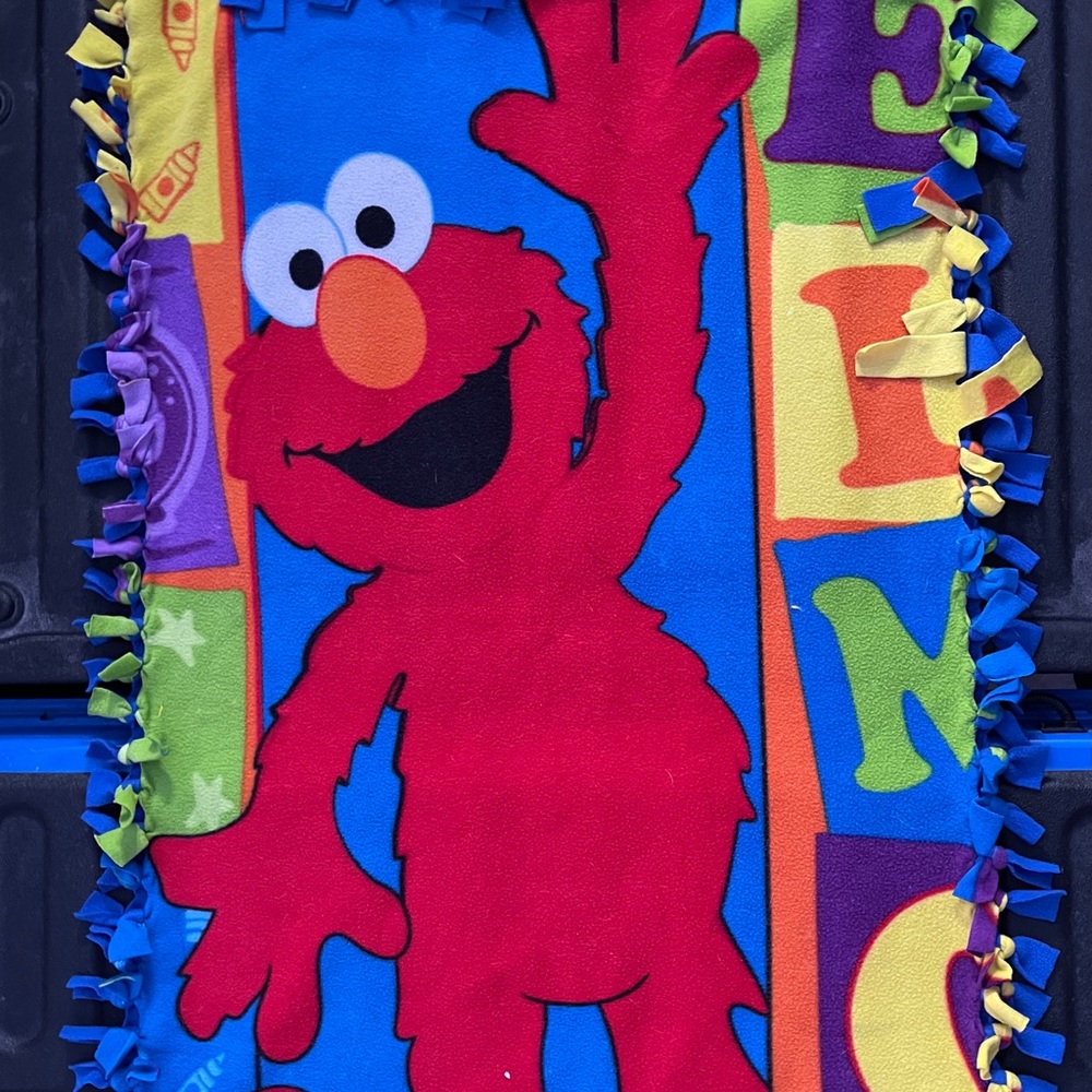 VTG Sesame Street Toddler Kids Sleeping Elmo ABC
